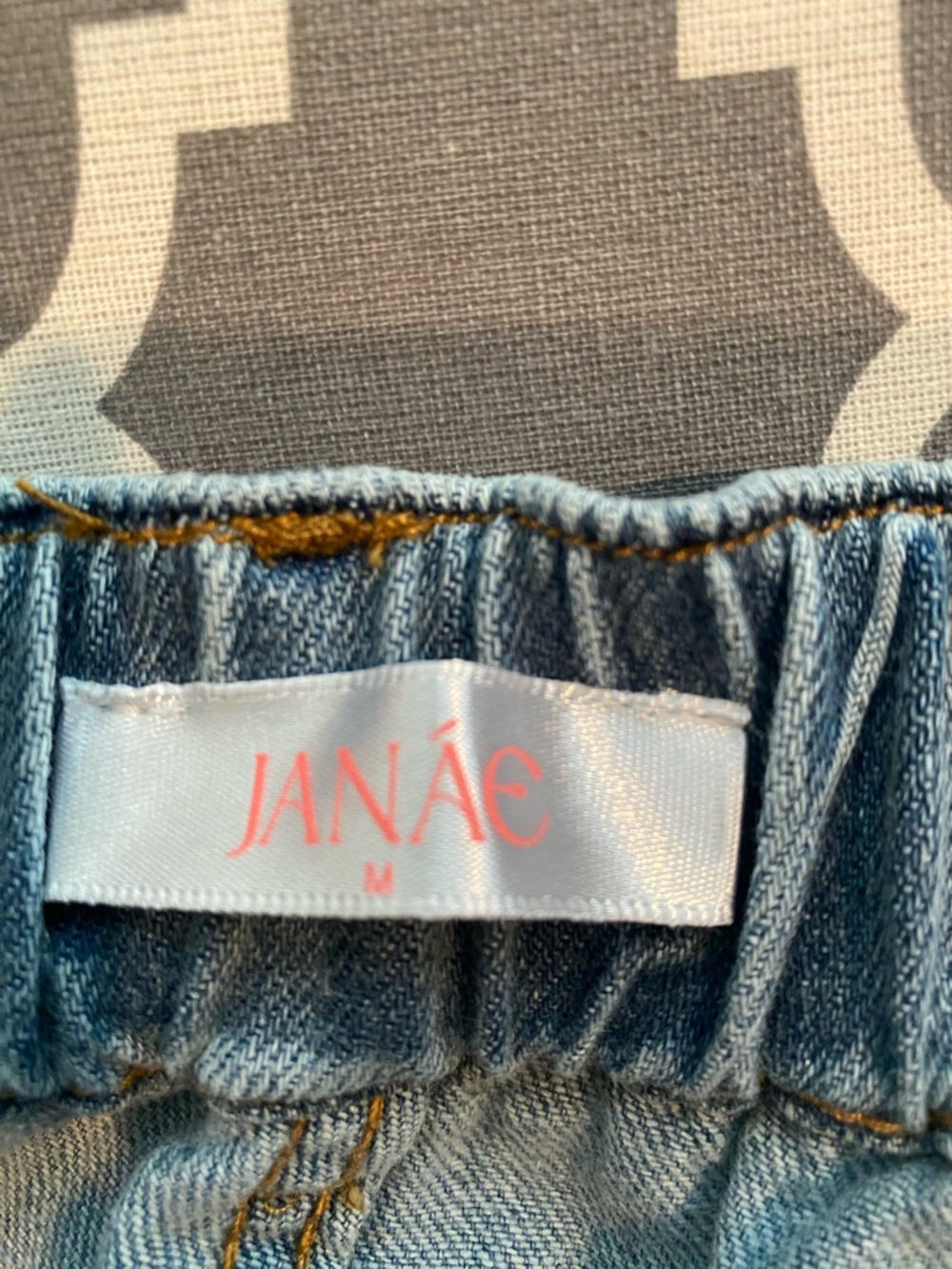 Trendy Boutique Denim Wide-Leg Cargo Jeans - Light Blue View 3
